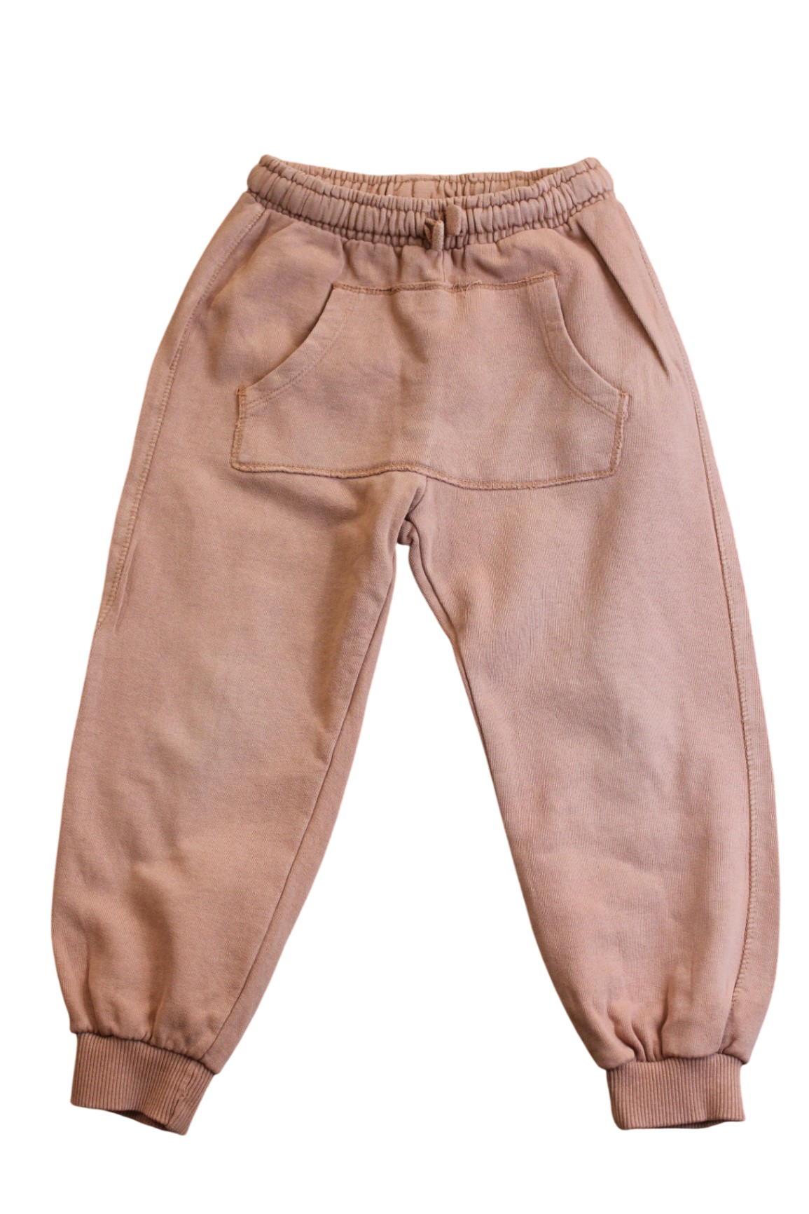 Zara Trackpants, faded red, 4