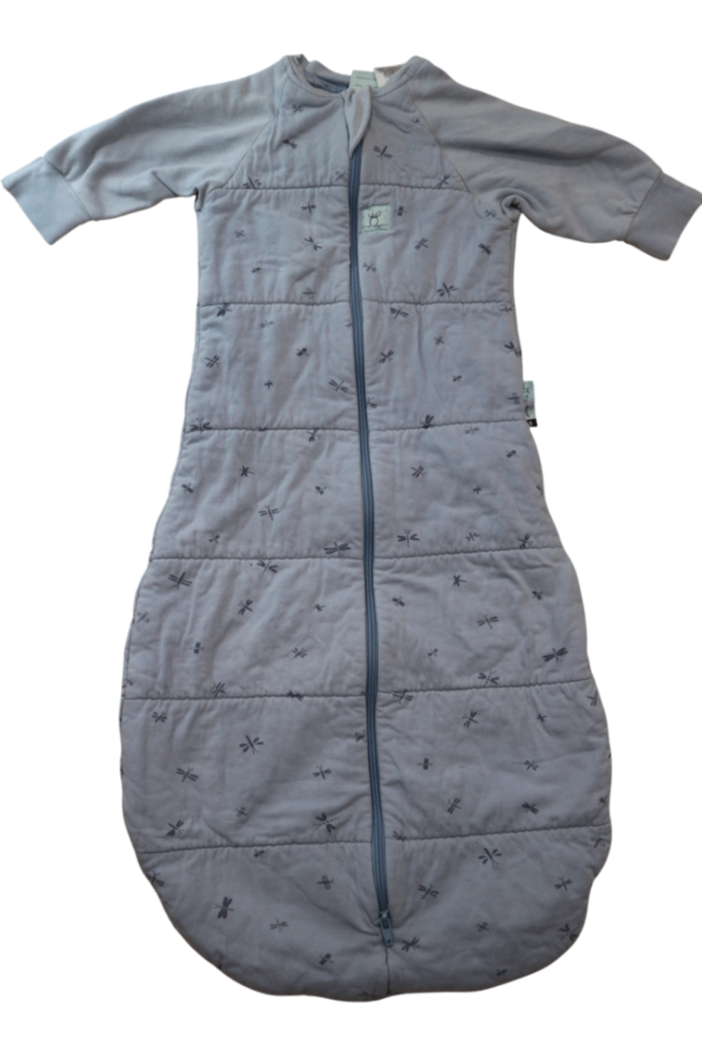 Ergo Pouch Pajama Set, pale blue, 000-1