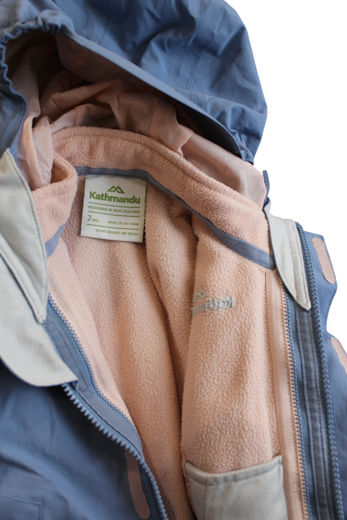 Kathmandu Jacket, Blue/pink, 2