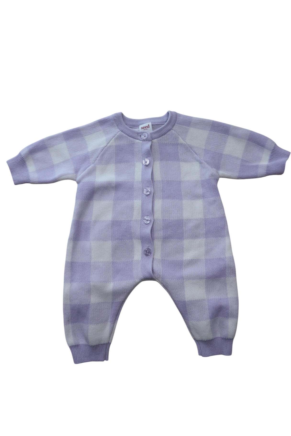 Seed Jumpsuit, Lilac and white, 000