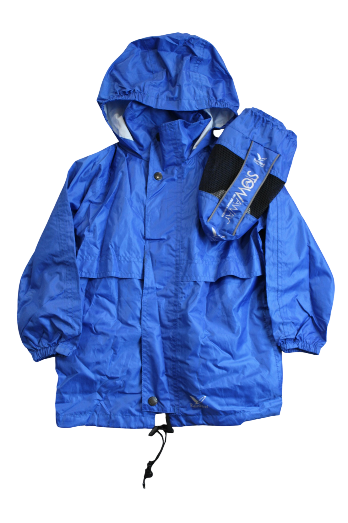 *Rainbird Raincoat + Stow away bag, Blue, 5
