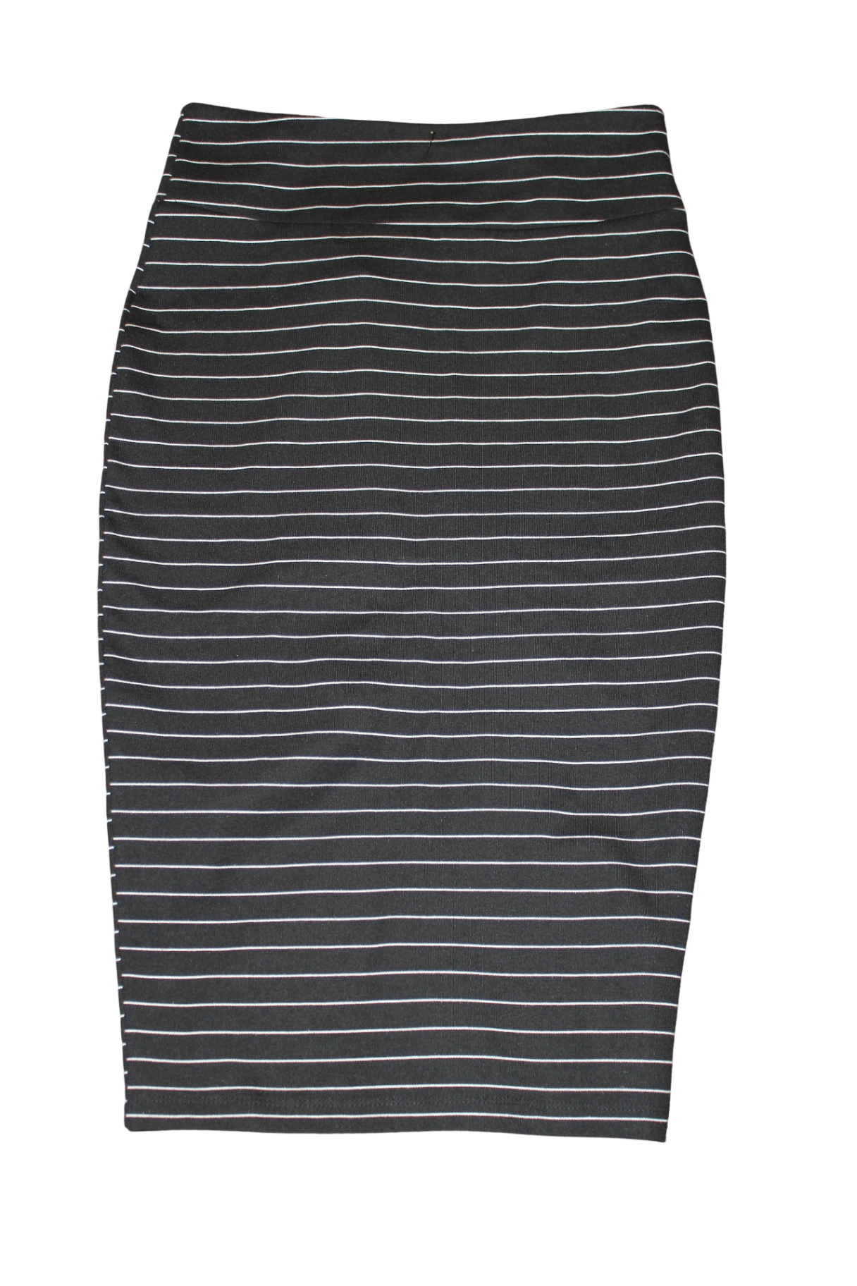 Ripe Skirt, Black with white stripes, XS