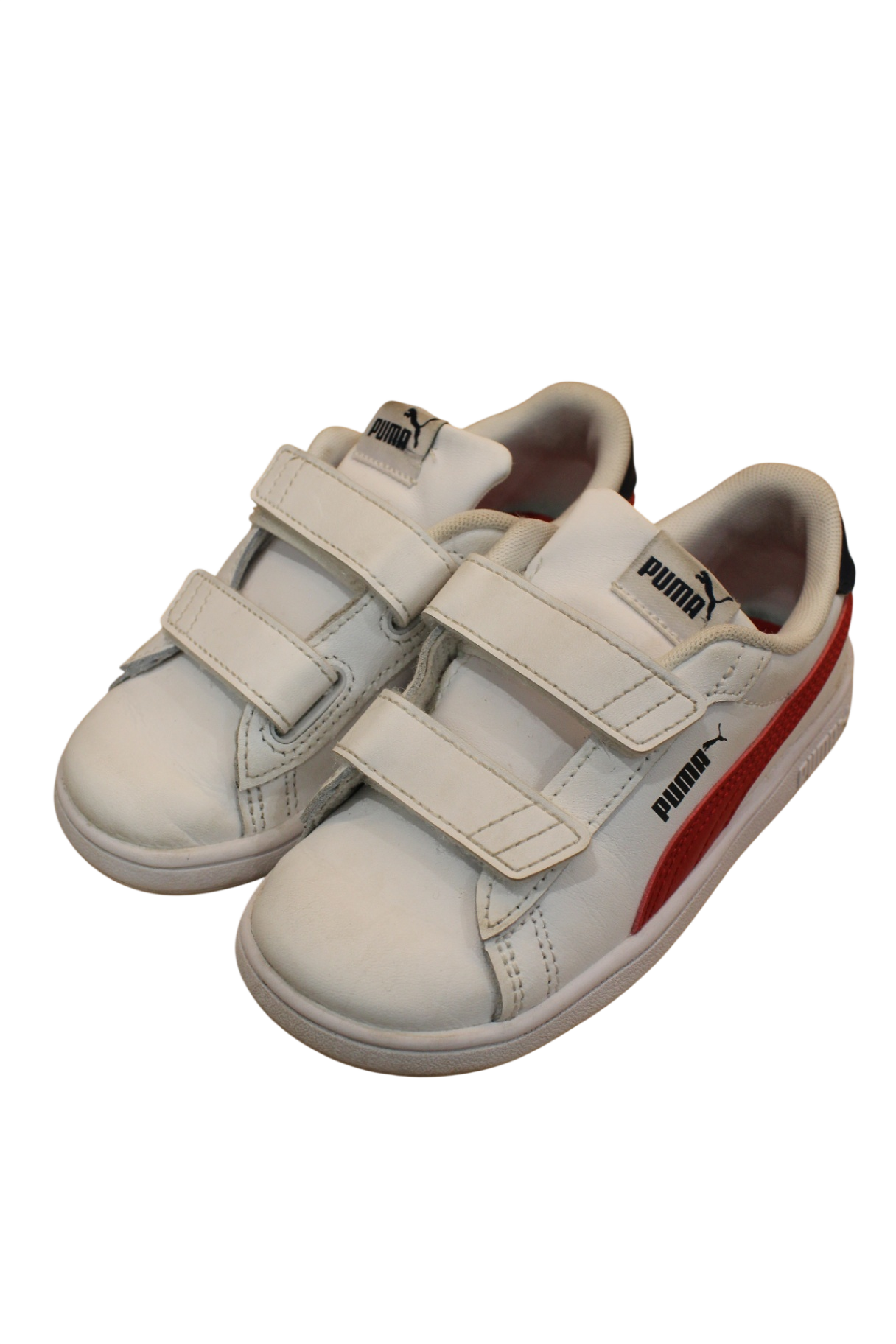 Puma Sneakers, White, red, 27