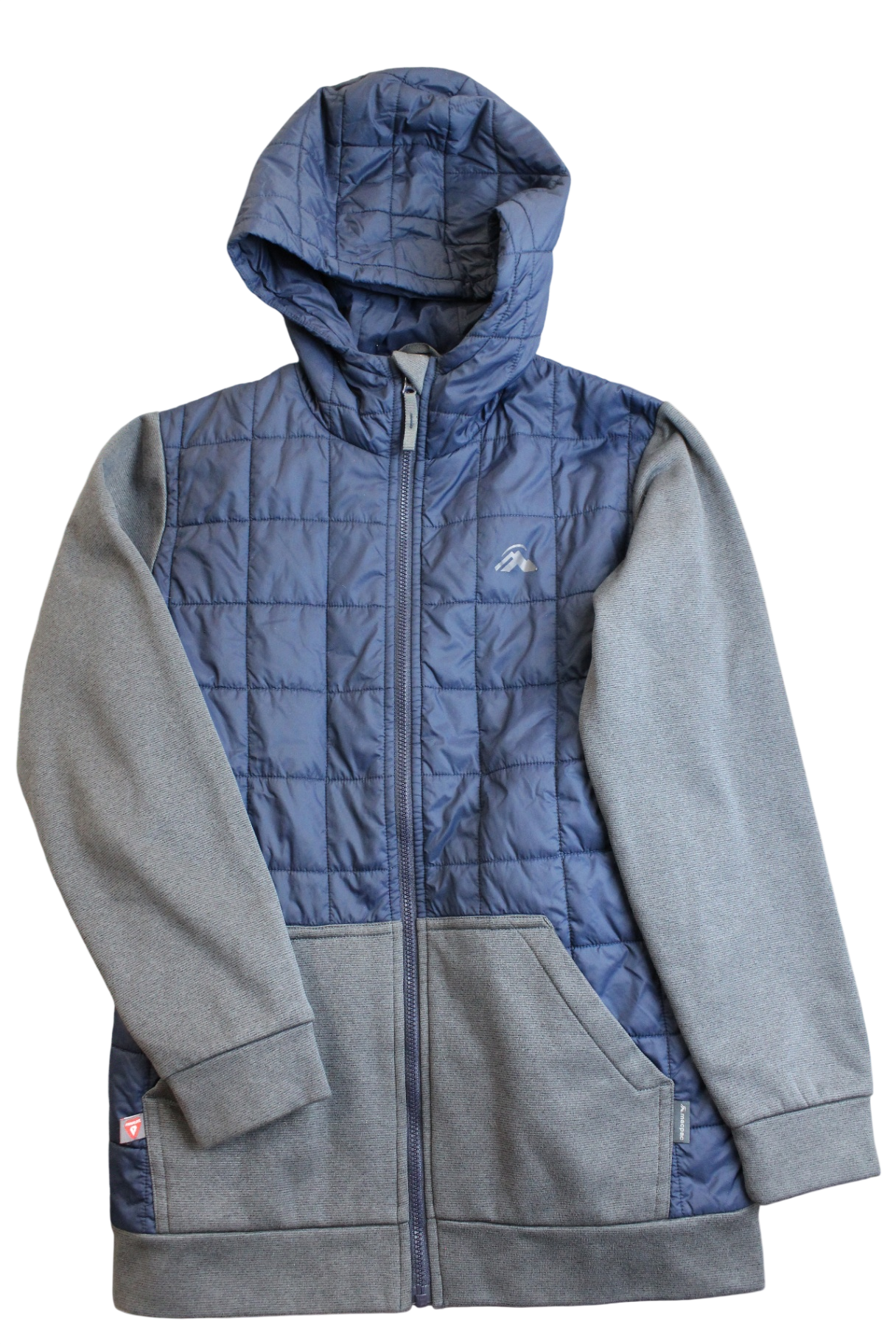 Macpac Jacket, Navy/grey, 10