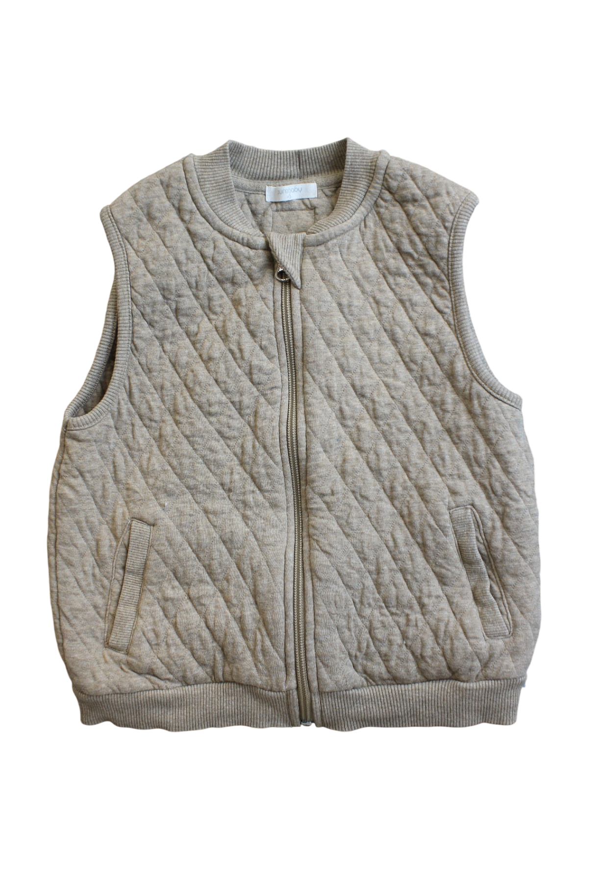 Purebaby Vest, brown, 5