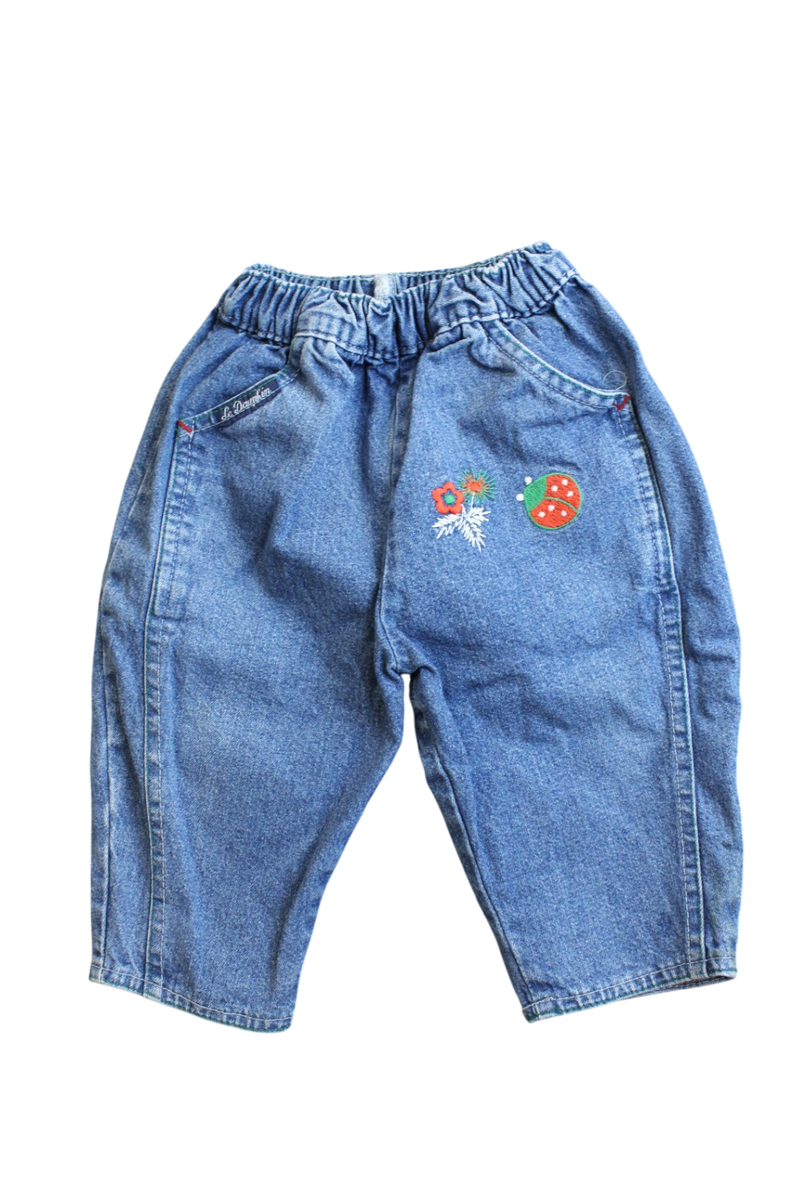 Le Dauphin (Vintage) Jeans, Blue, 0
