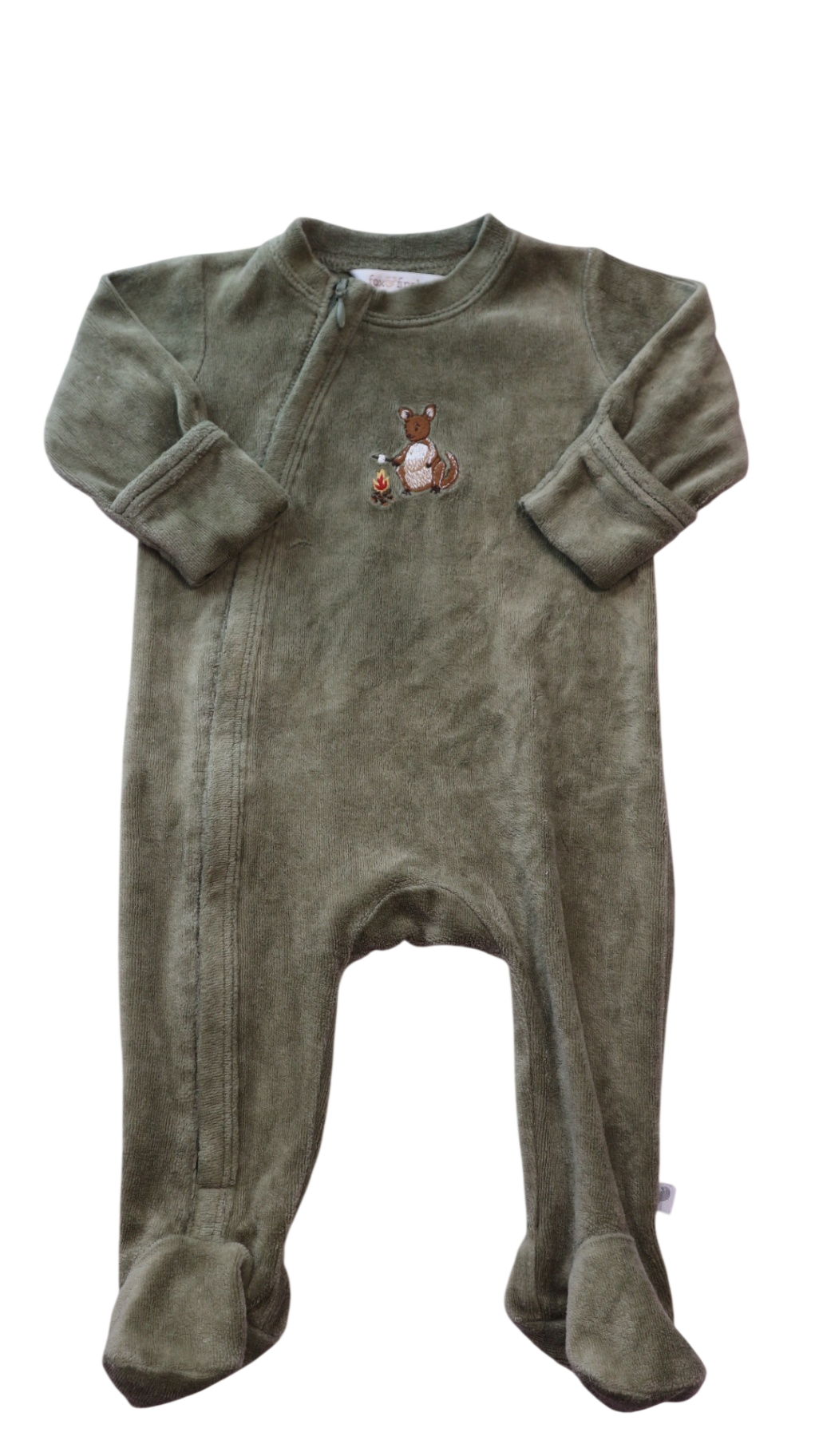 Fox & Finch Jumpsuit, Olive Green, 000