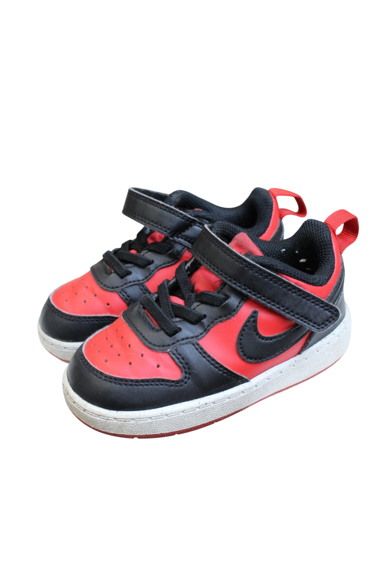 Nike Sneakers, red/black, US 7/EUR 23