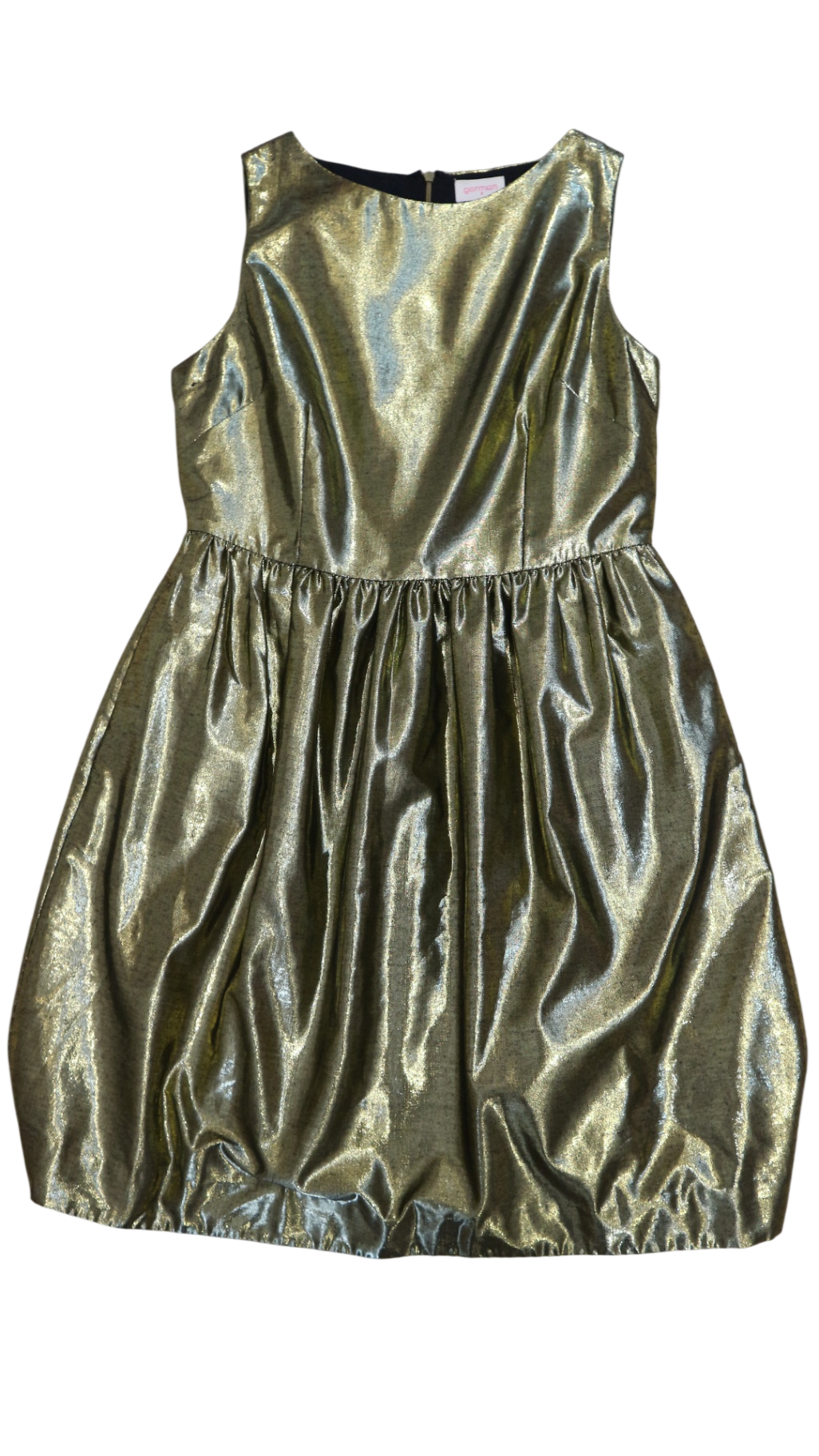 Gorman Dress, Gold metallic, 8
