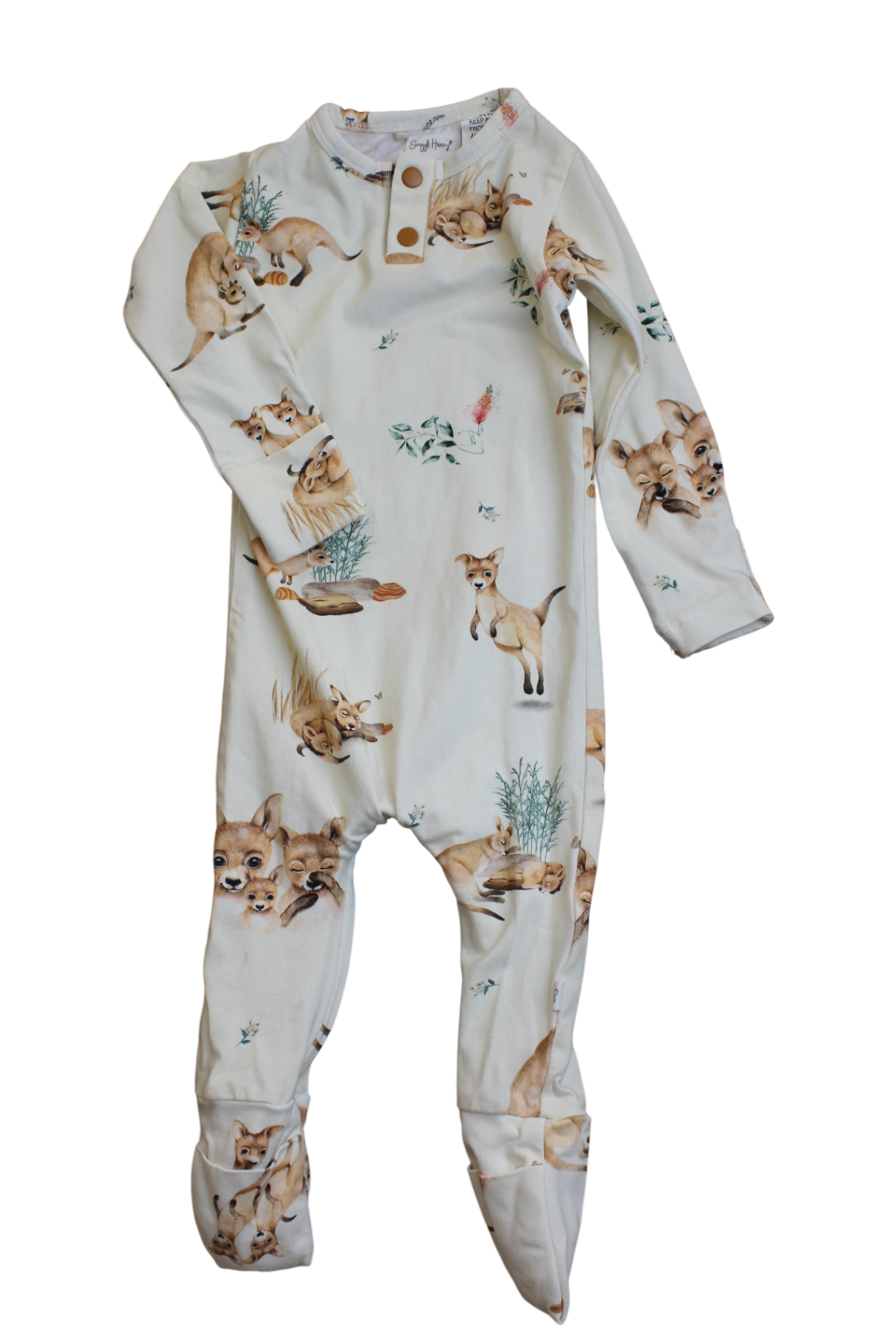 Snuggle Hunny Jumpsuit, Cream, 00
