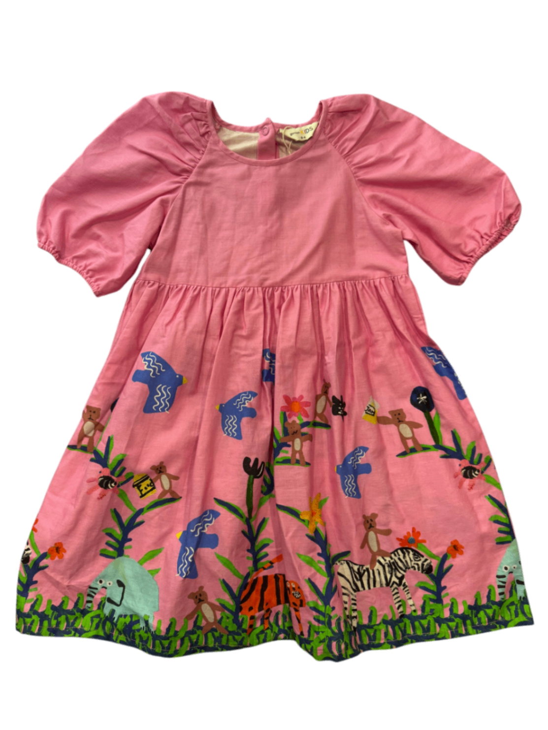 Gorman Playground Dress, Pink, 5-6Y