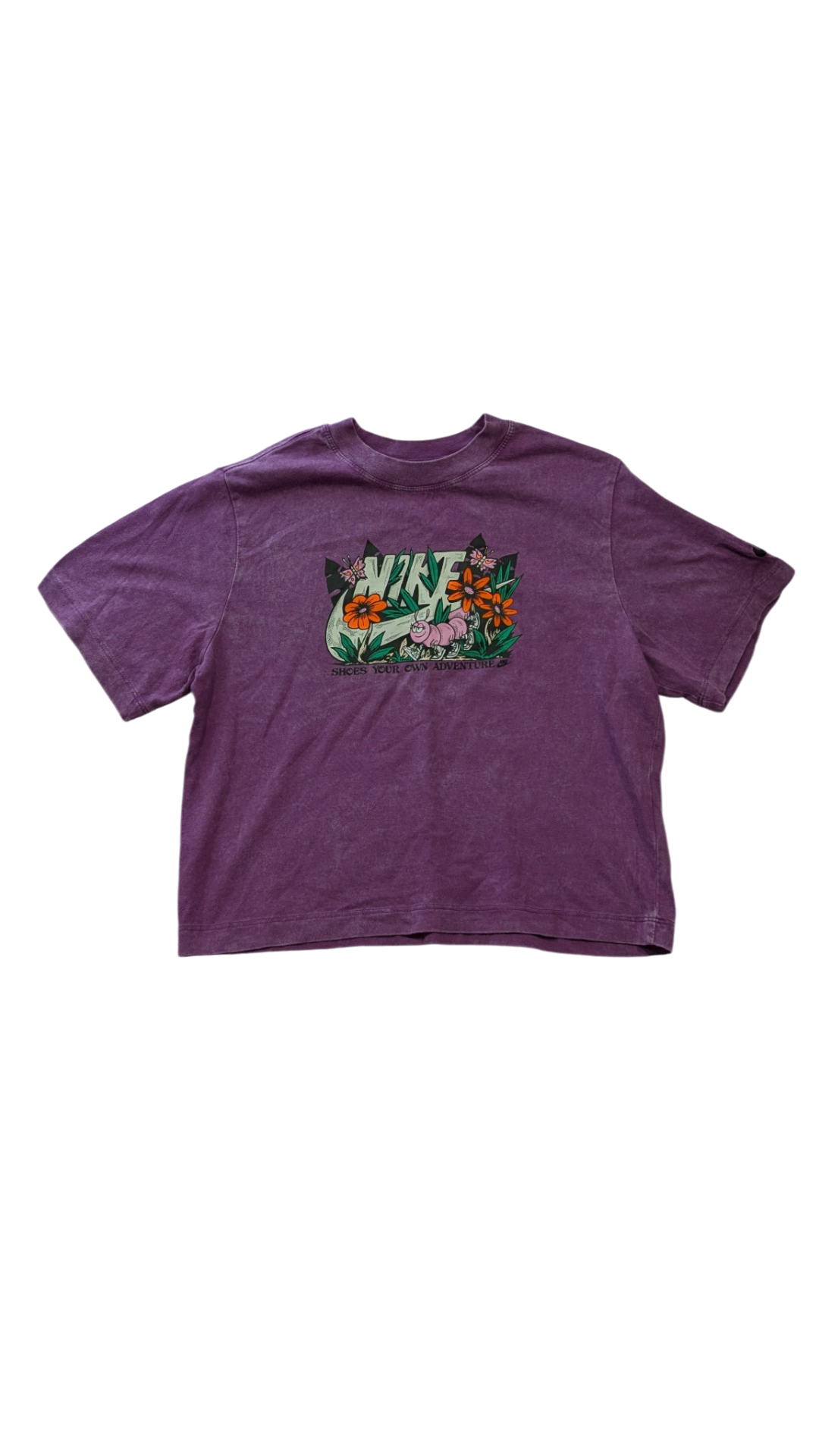 Nike T-Shirt, Purple, S