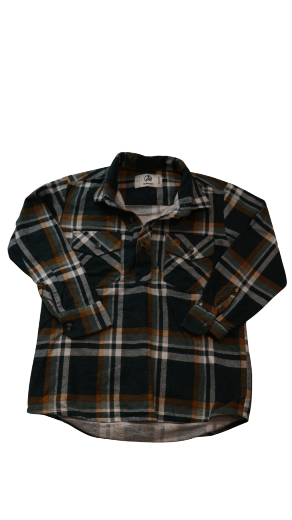 Swanndri Shirt, Green Brown Plaid, 9