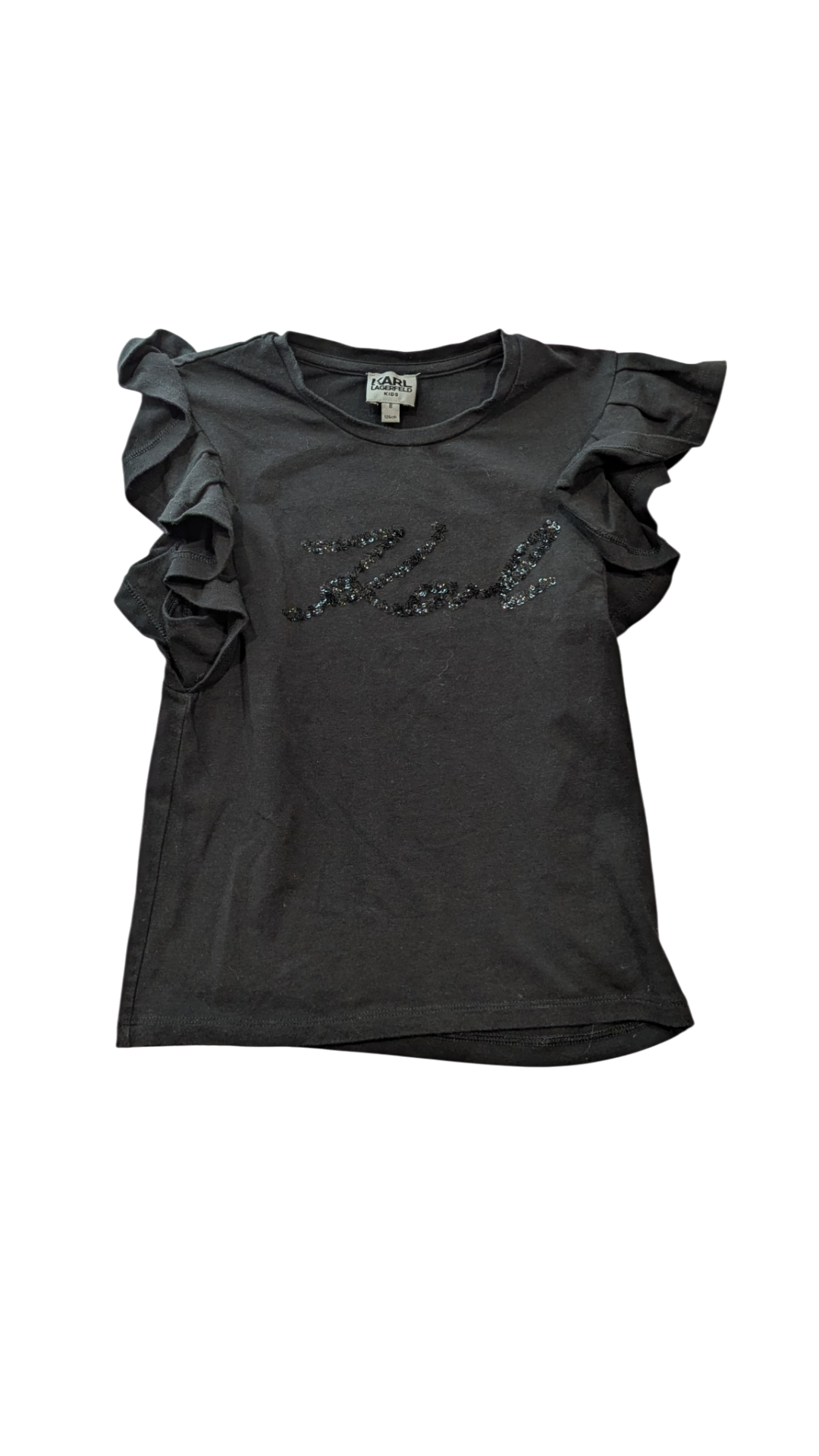 Karl Lagerfeld Kids T-Shirt, Black, 8