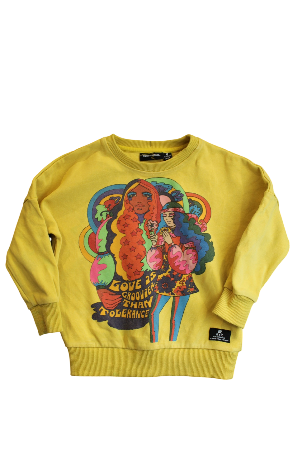 Rock Your Kid Jumper, Yellow, 3