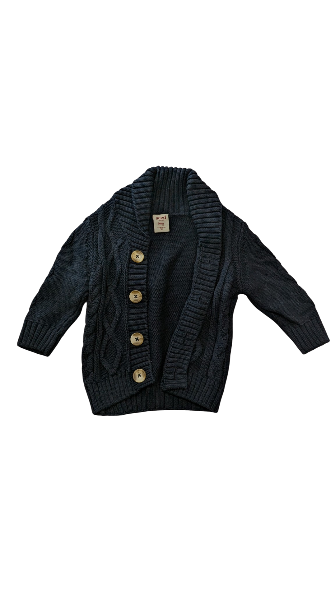 Seed Cardigan, Navy, 00