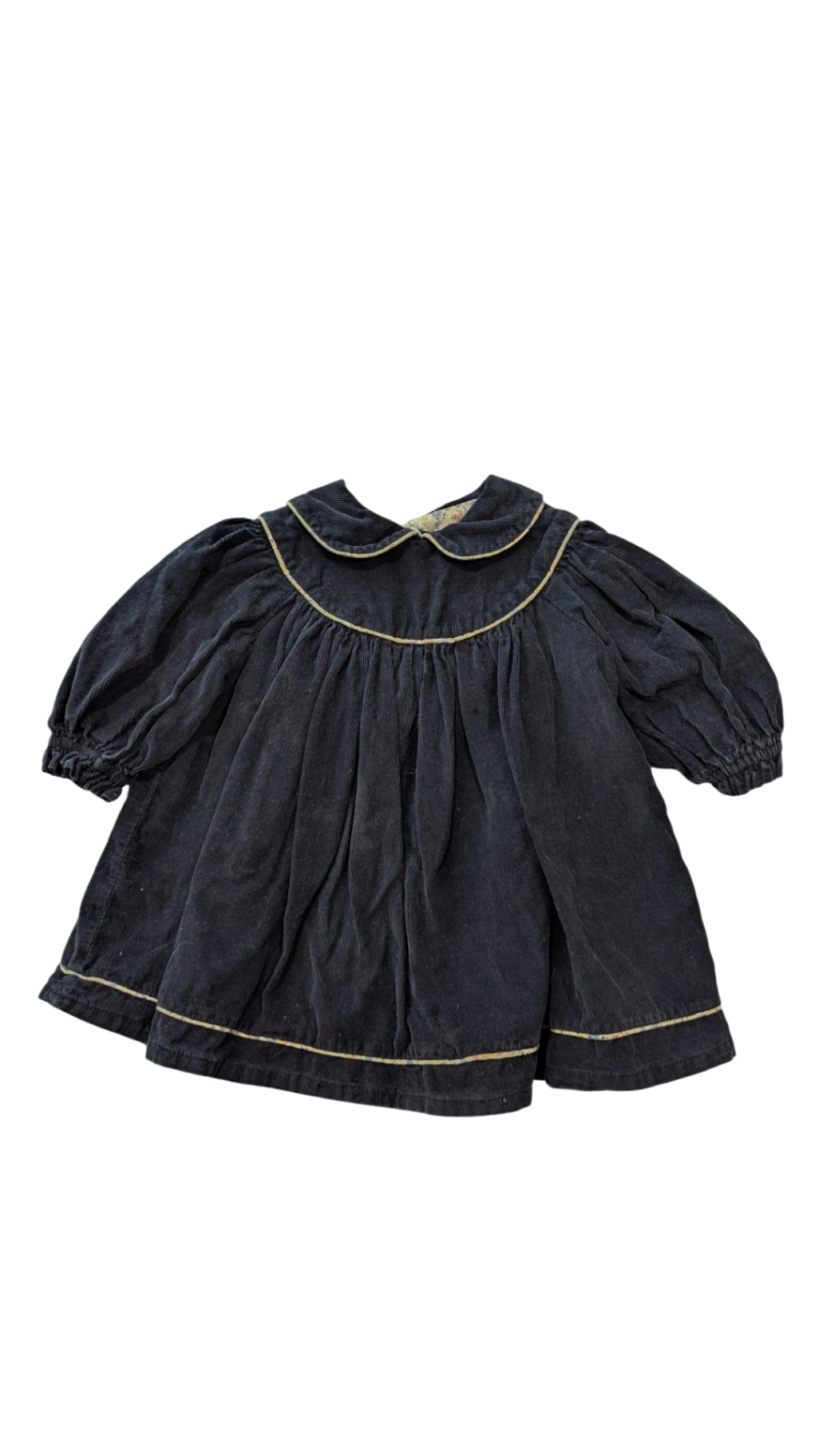 Unbranded Dress, Dark Navy w White Trims, 000