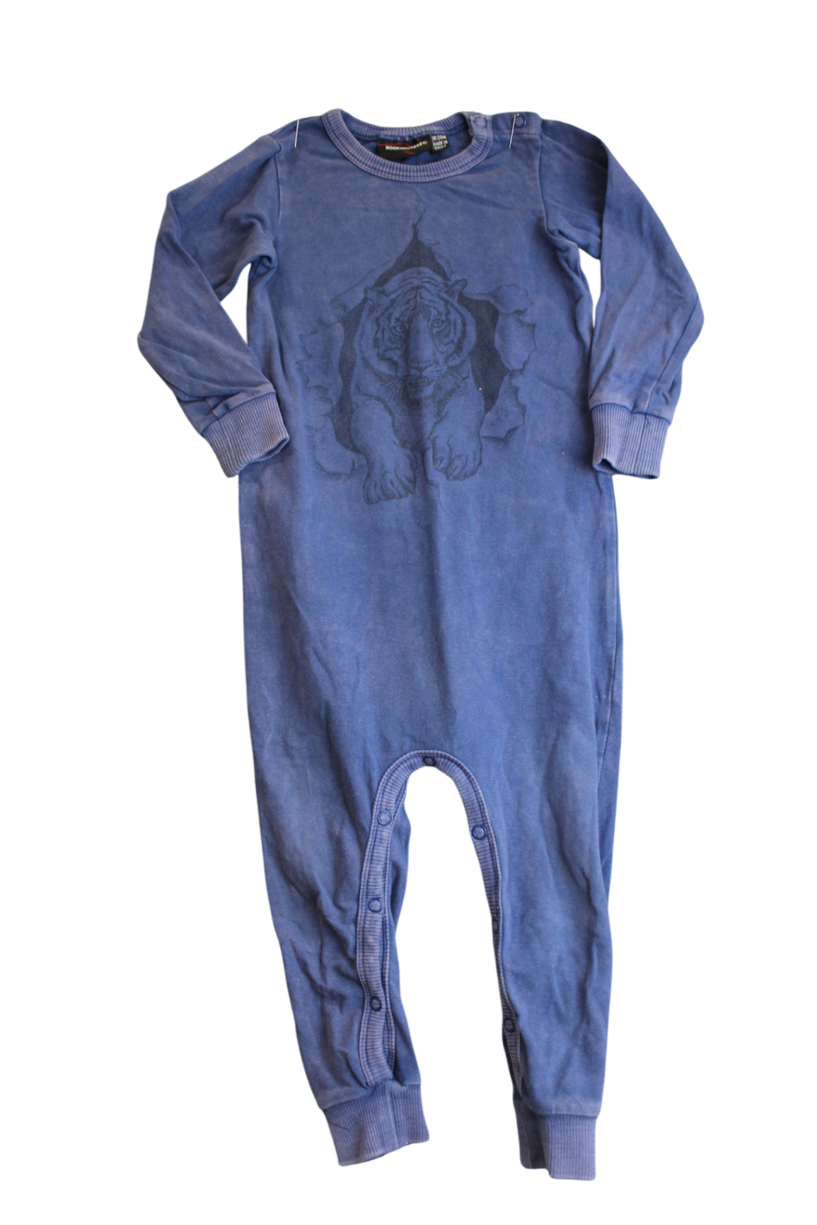*Rock Your Baby Bodysuit, Blue, 1-2