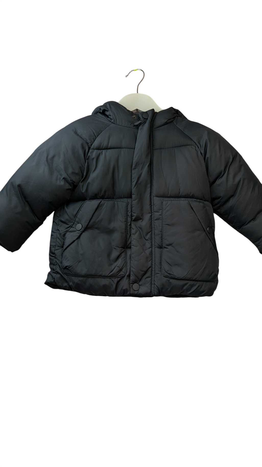 Zara Puffer Jacket, Navy, 1