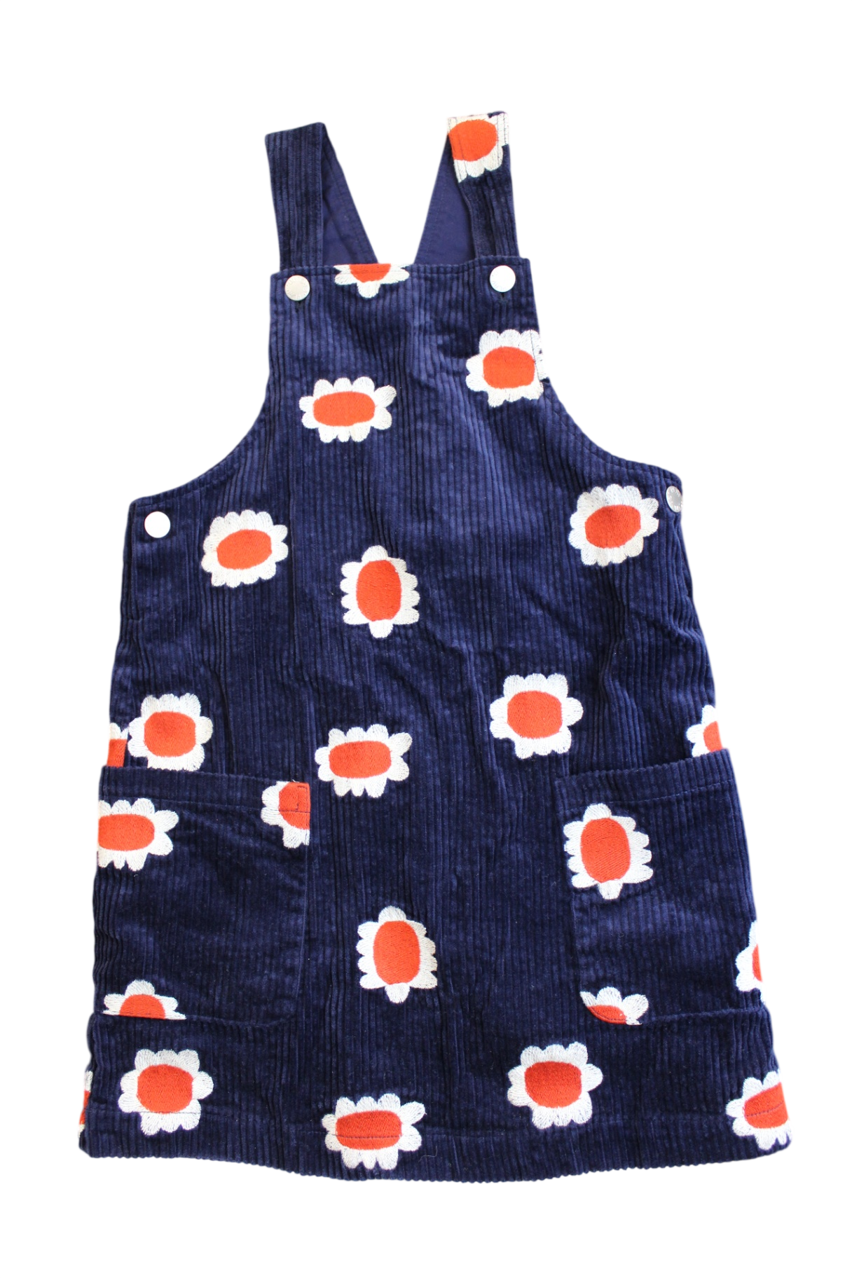 Gorman Playground Pinafore, Navy, 7-8