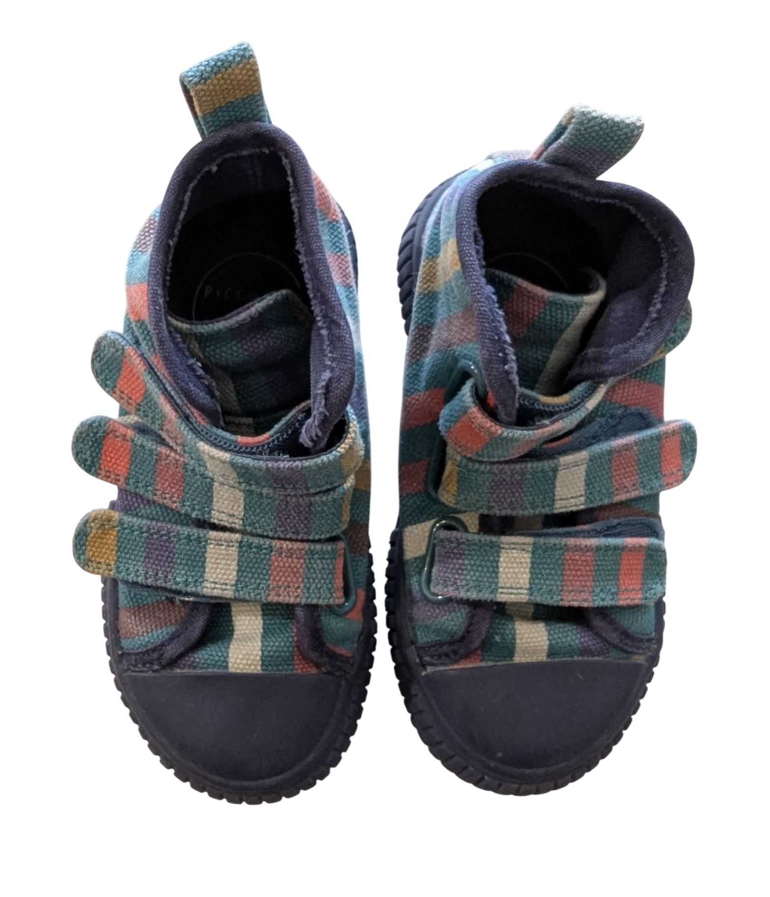 Piccolini x Kip & Co Shoes, Navy/Purple, Multicolour stripe, EU 23