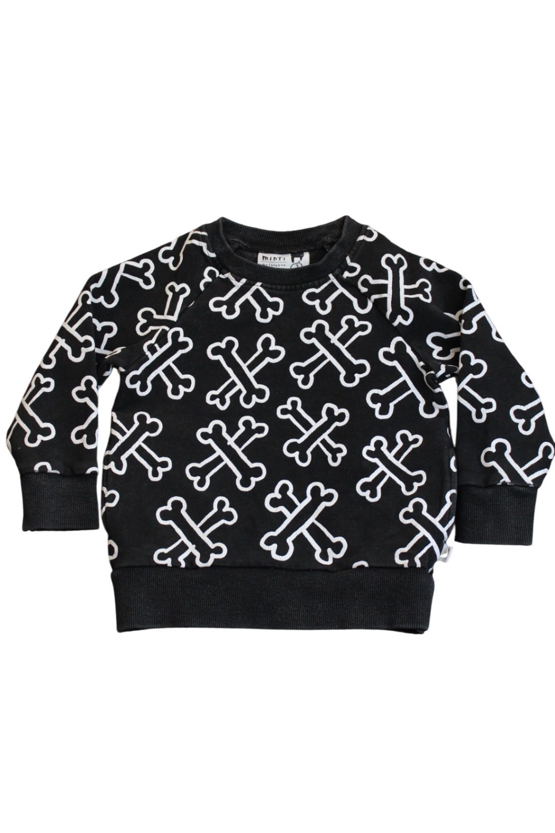 Minti Jumper, Black and White, 2