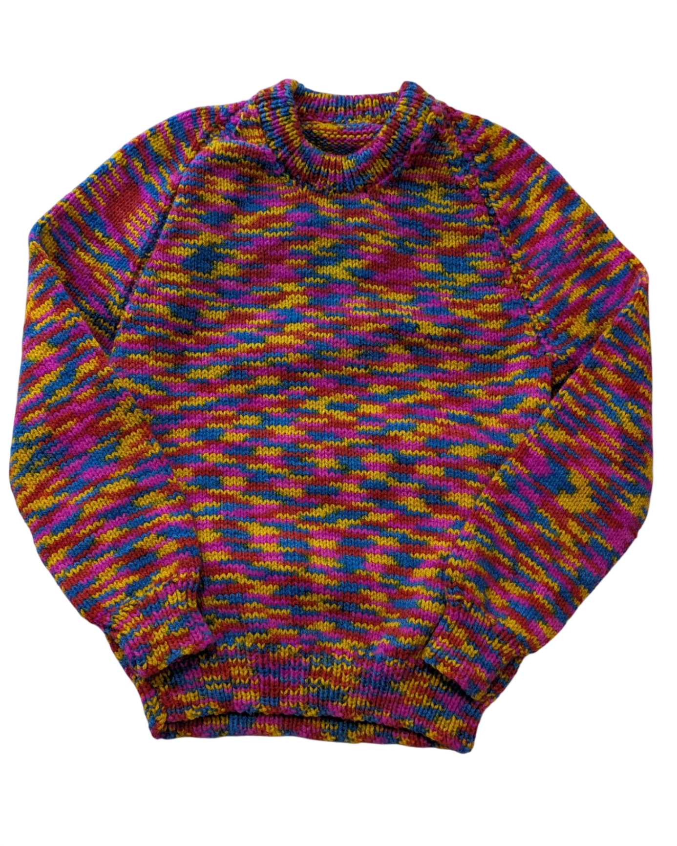 handmade Knit Jumper, Multicolour, 5?