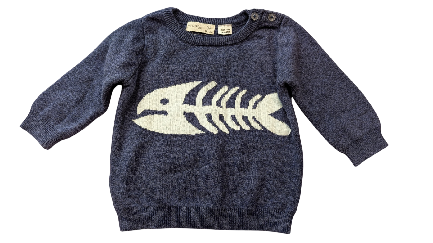 Mann & Co Jumper, Navy blue, 000