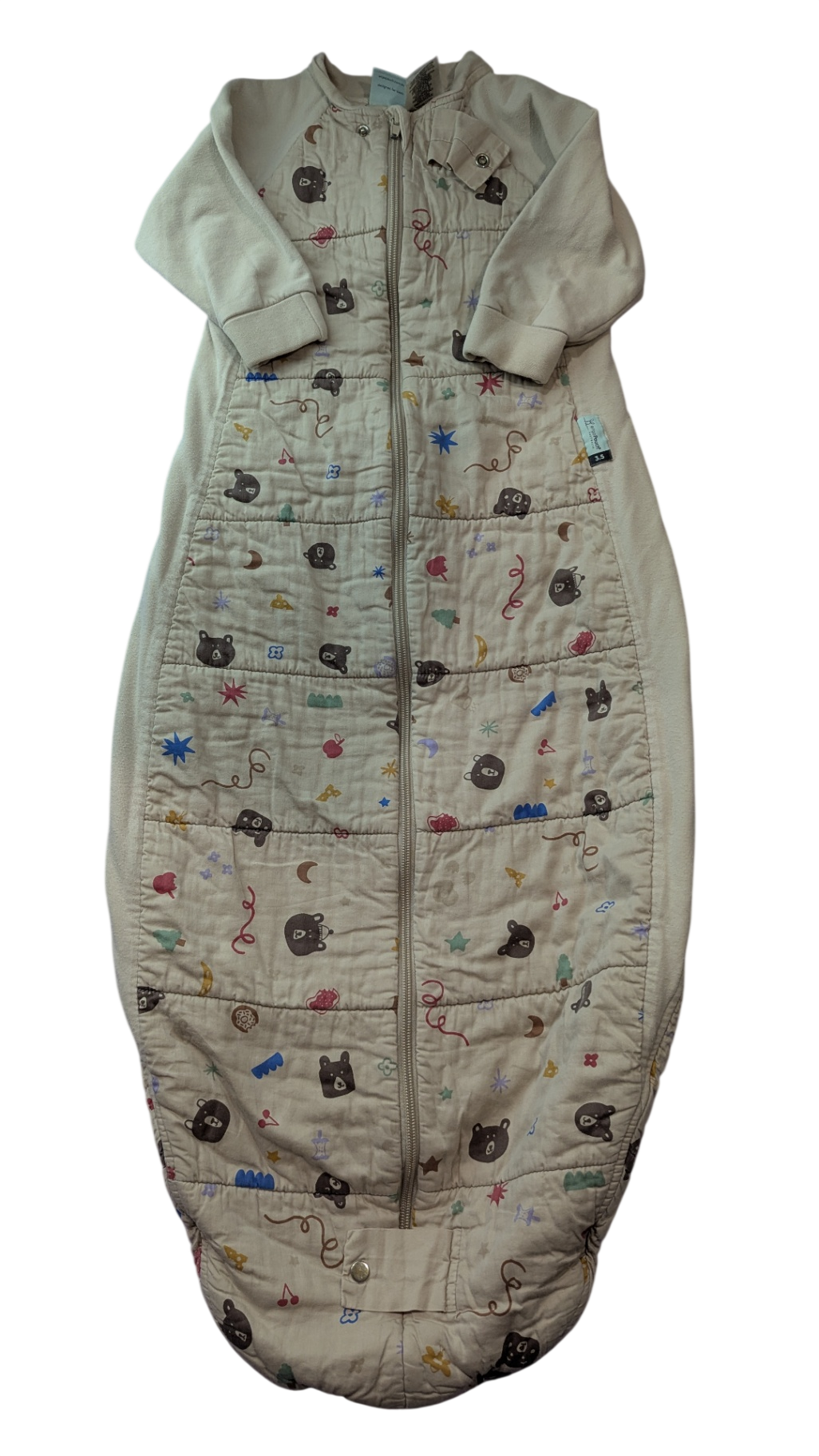 Ergopouch Sleeping Bag, Beige, 2-4y
