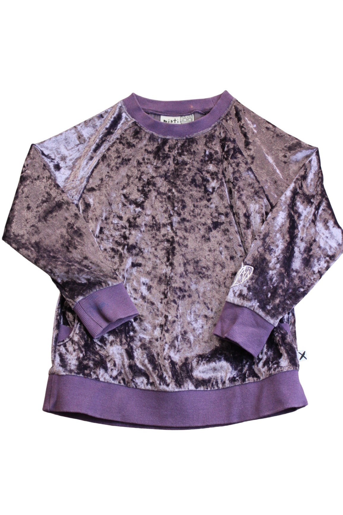 Minti Jumper, Purple, 6