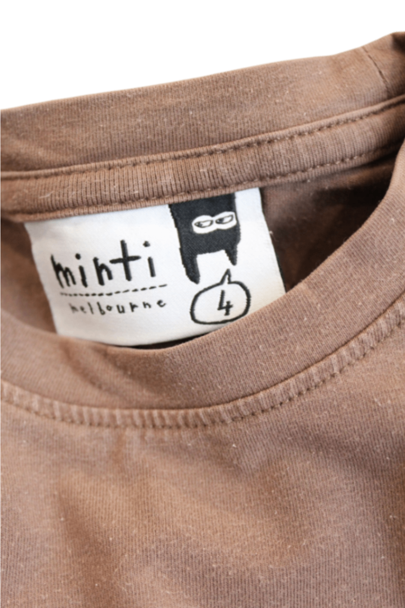 Minti Long-Sleeve T-Shirt, Brown, 4
