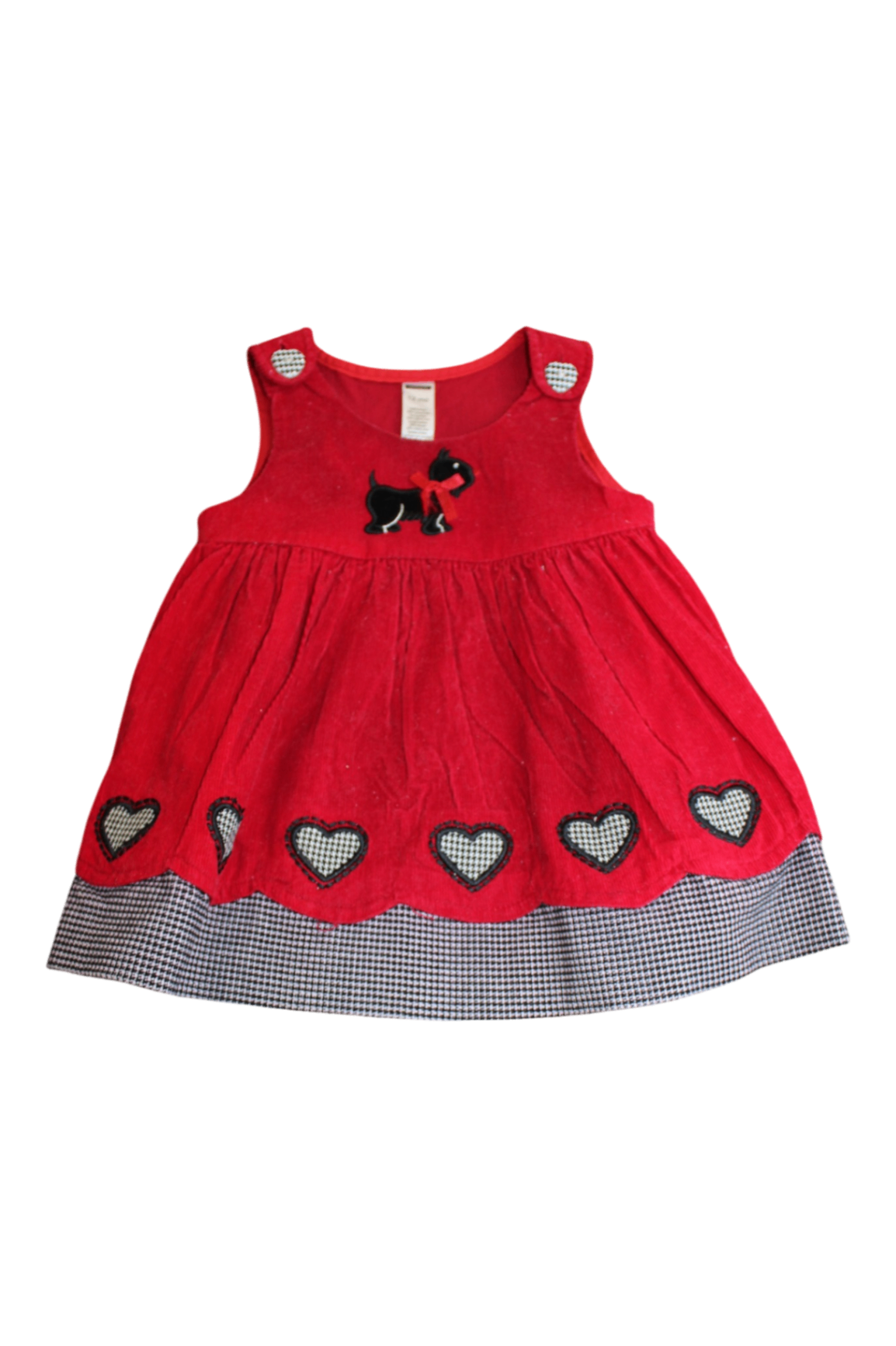 George Dress, Red, 0