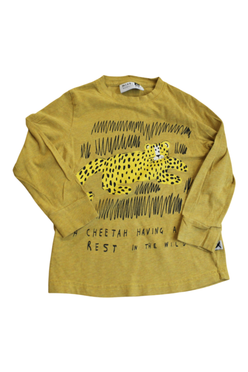 Minti Long-Sleeve T-Shirt, Yellow, 4