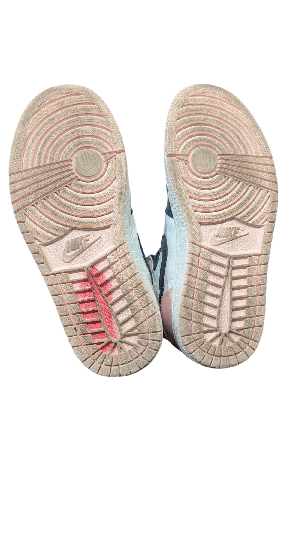 Jordan Shoes, Navy, pink and white, UK 4