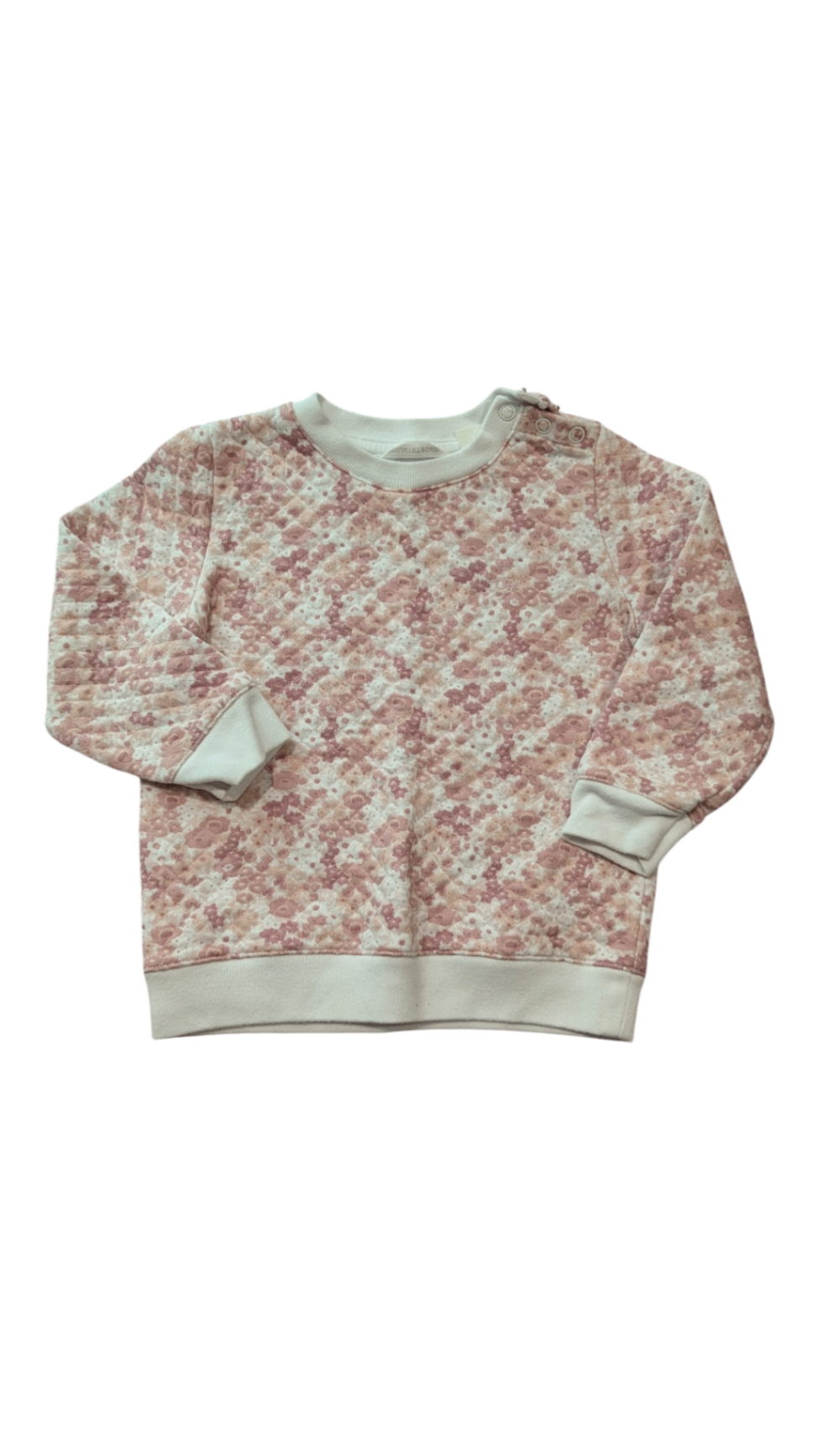 Country Road Jumper, Pink Floral, Not visible18-24M