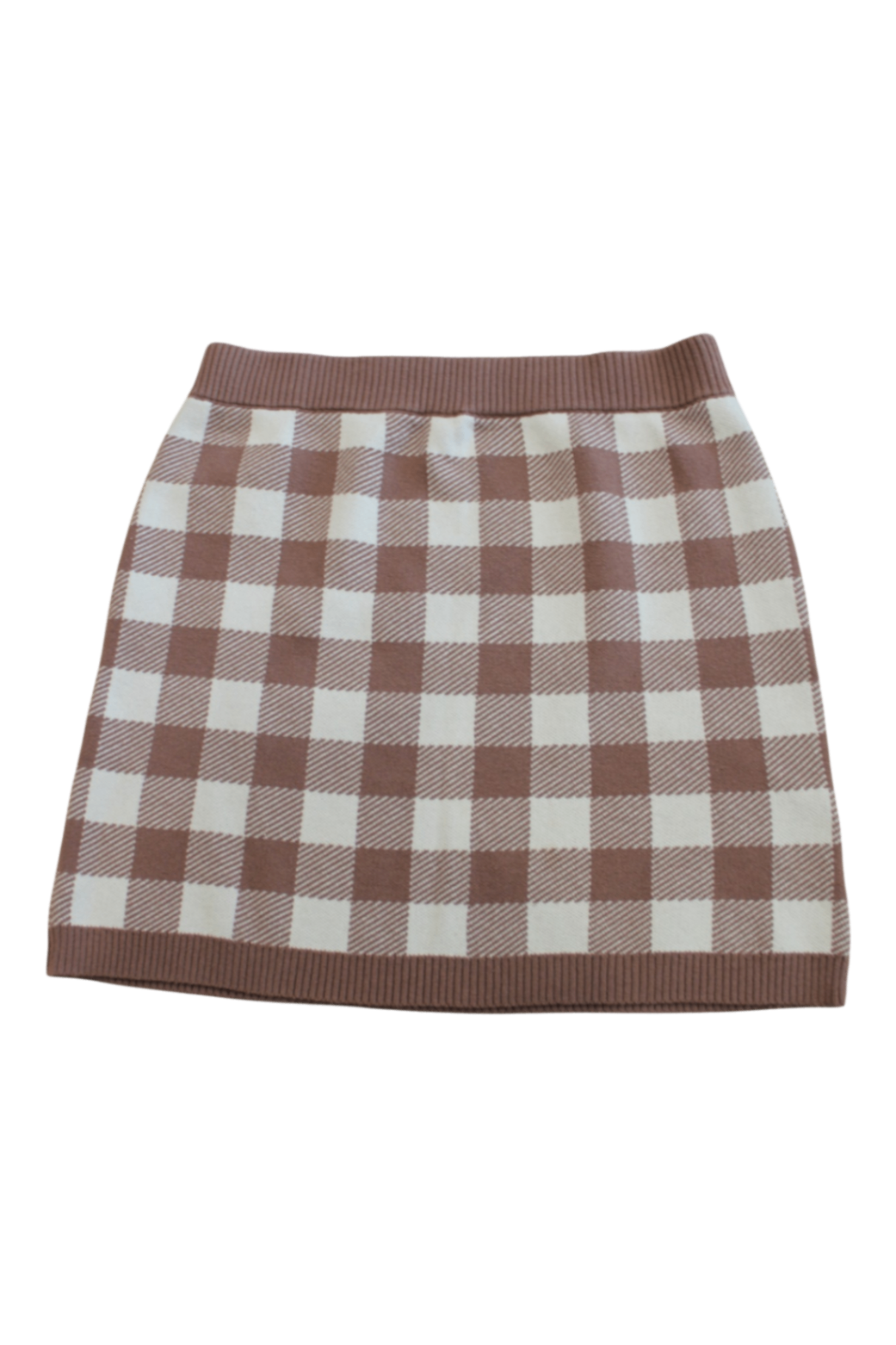Seed Heritage Skirt, Brown and cream, 10