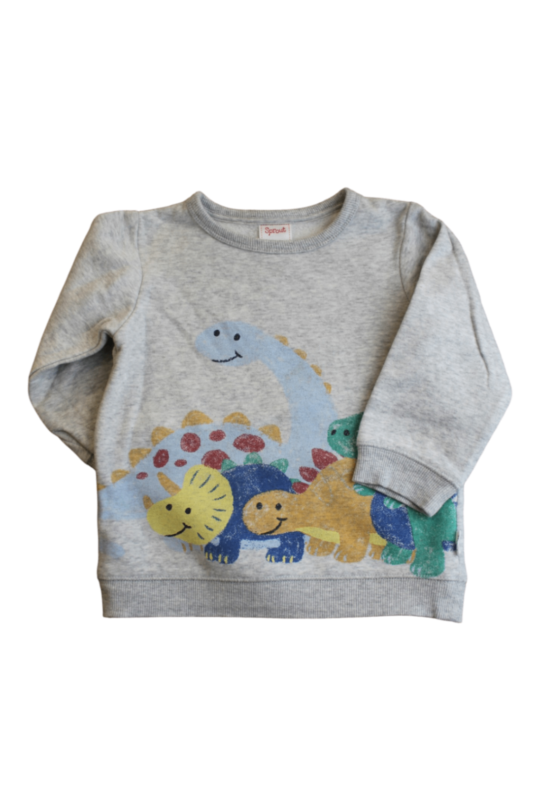 Sprout Jumper, Grey, 2