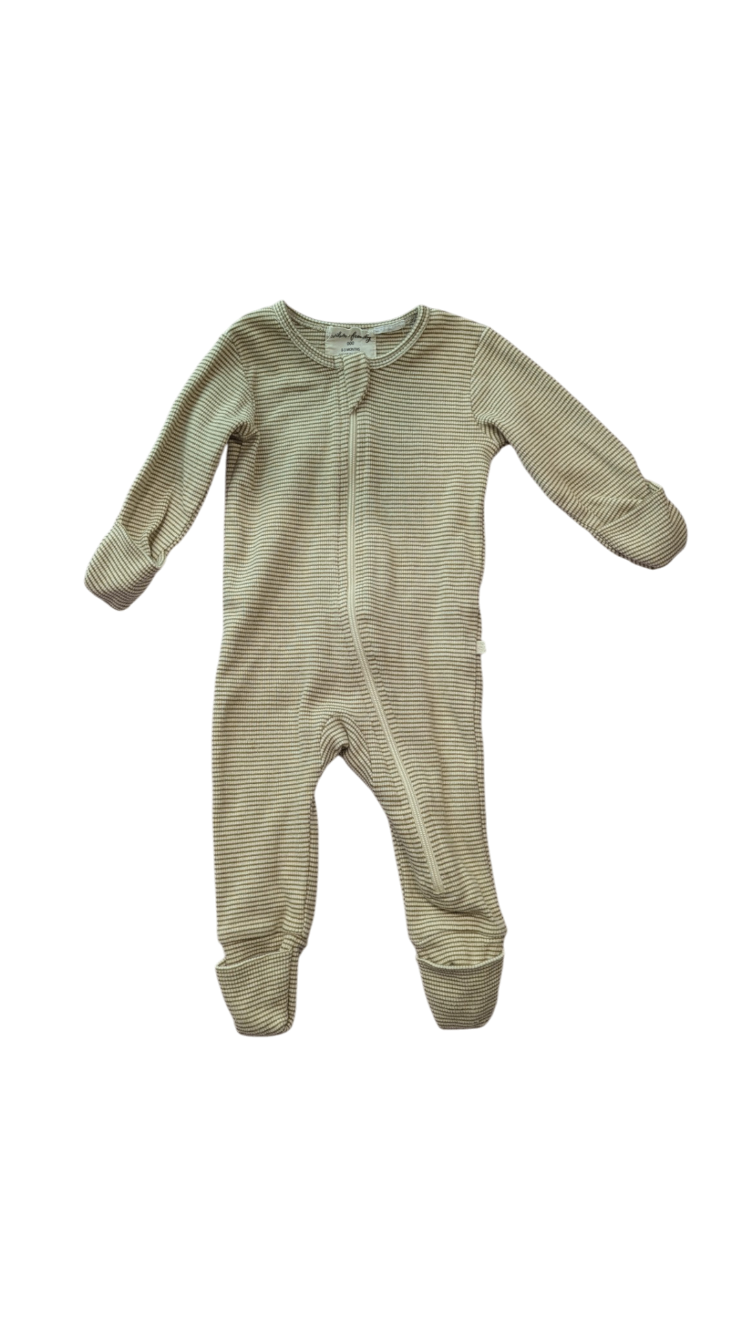 Wilson & Frenchy Jumpsuit, Beige Brown Stripes, 000