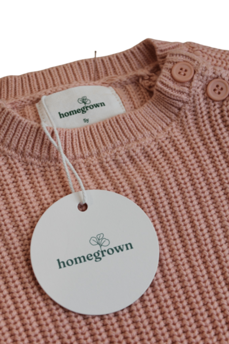 Homegrown Jumper, Pink, 5