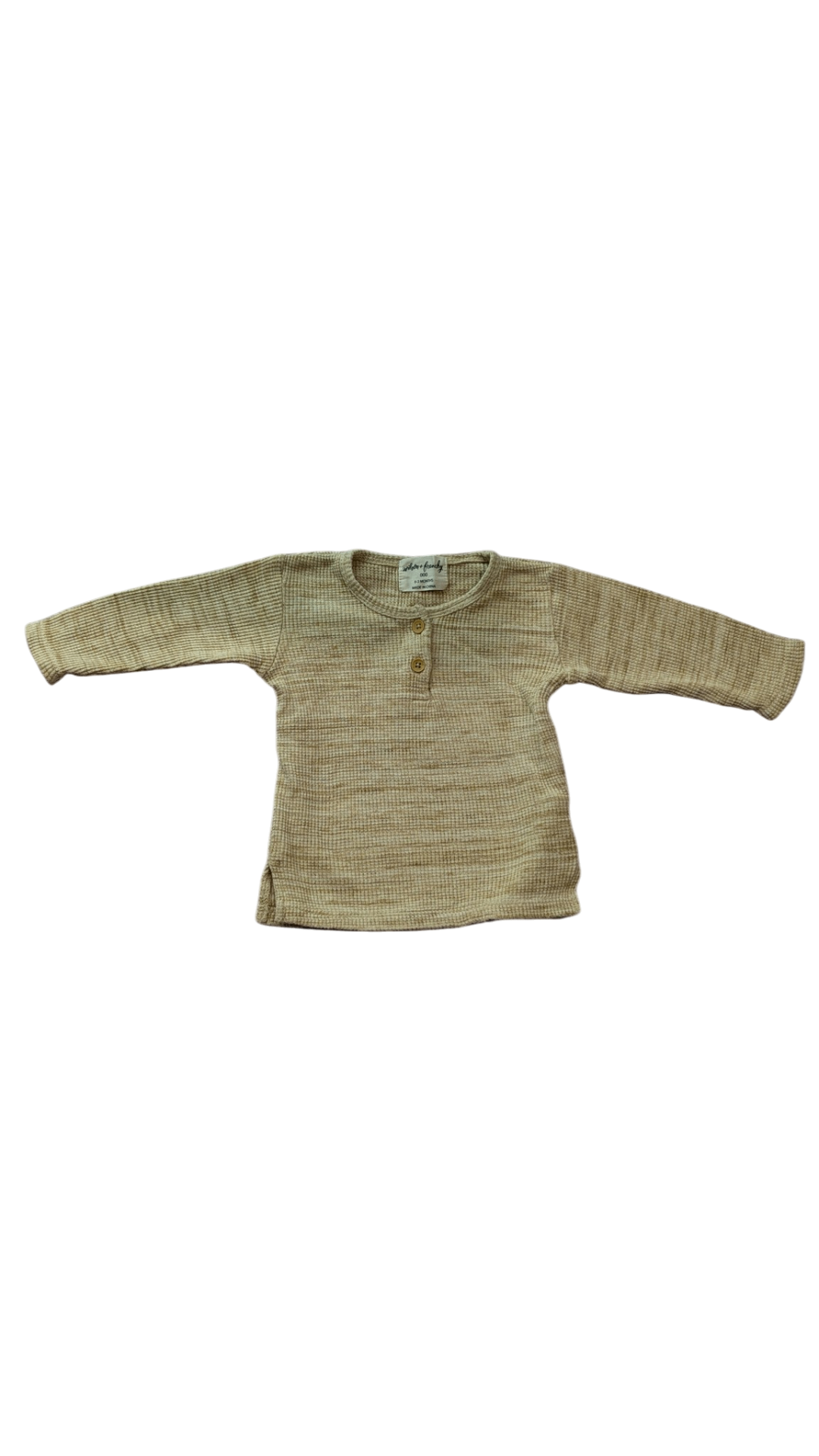 Wilson & Frenchy Long-Sleeve T-Shirt, Light Brown Marle, 000