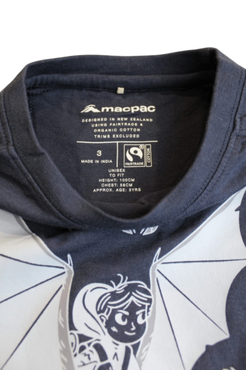 Macpac Long-Sleeve T-Shirt, Navy Blue, 3