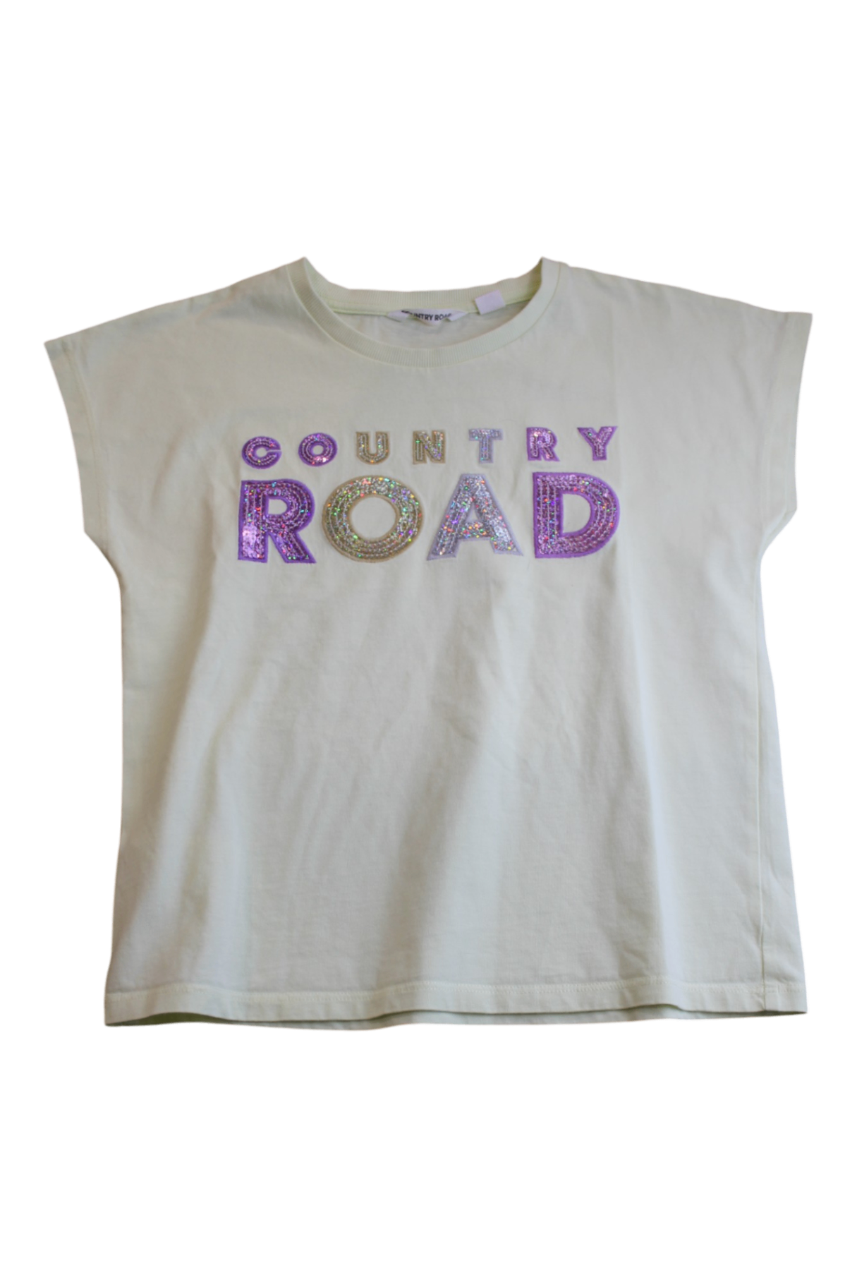 Country Road T-Shirt, Lime, 10