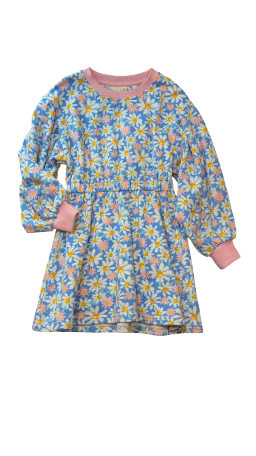 Goldie & Ace Dress, Blue w Multi Floral, 5