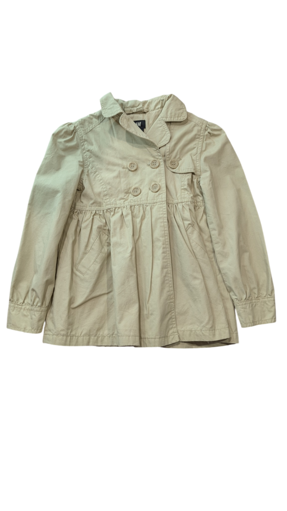 H&M Jacket, Beige, 7-8Y