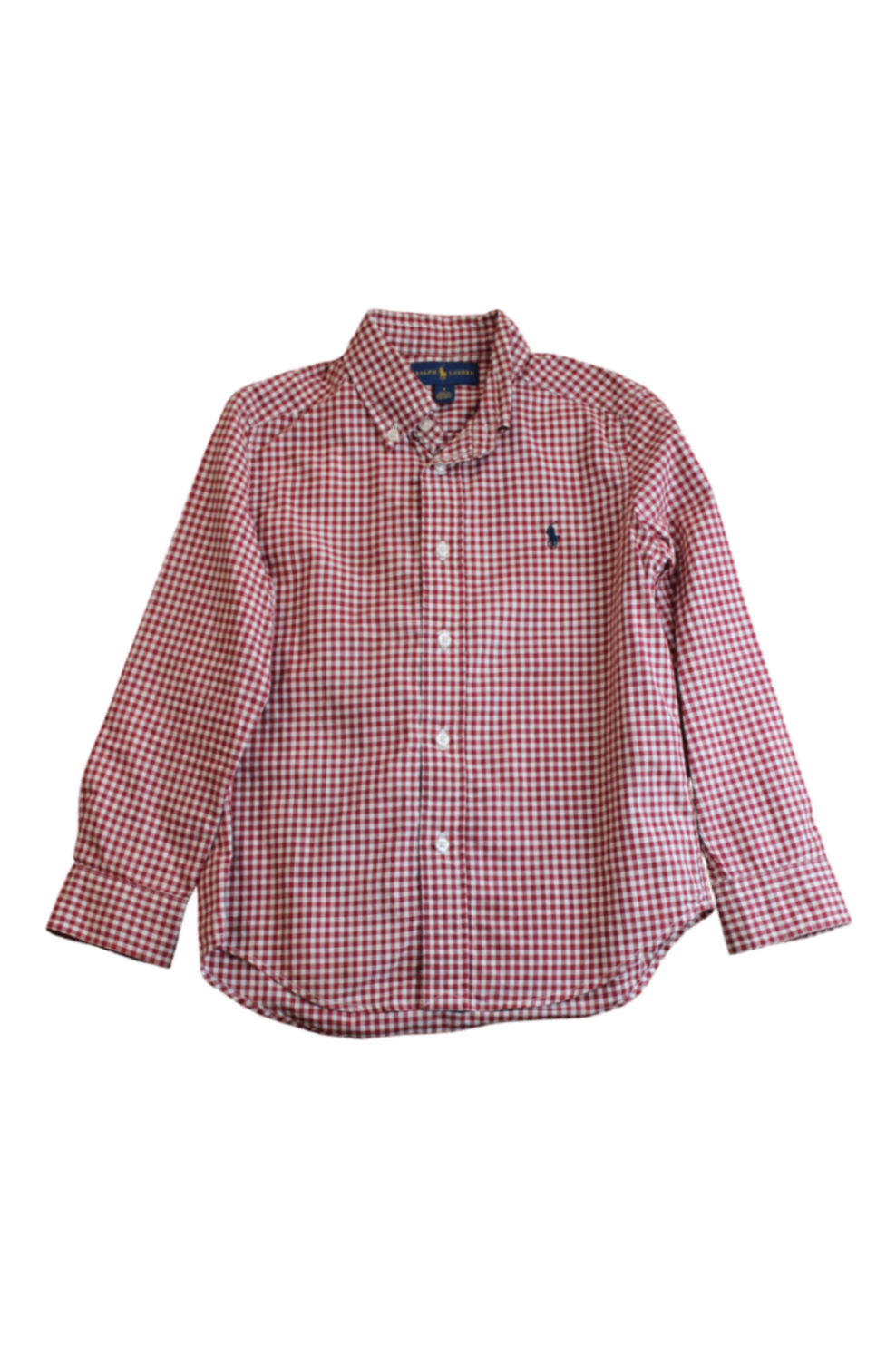 Ralph Lauren Shirt, Red and White, 5