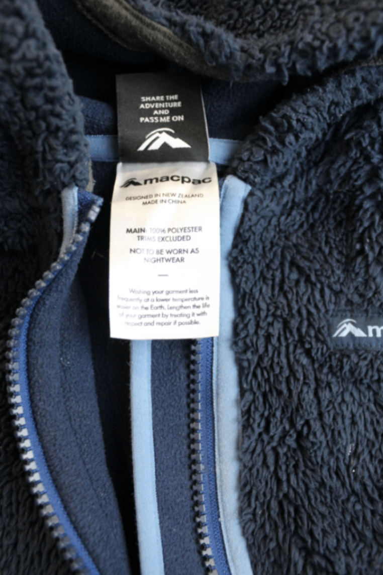 Macpac Hoodie, Blue, 2
