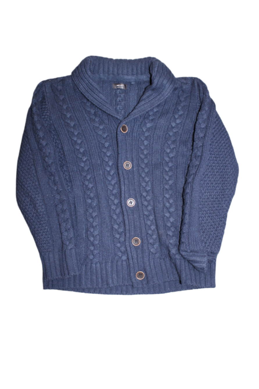 NEXT Cardigan, Navy Blue, 6-7