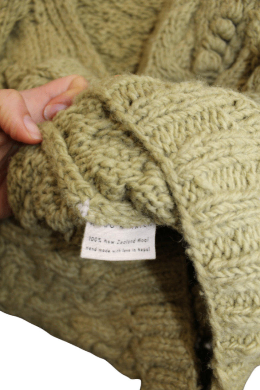 Hobo and Hatch Knitwear, green, 6-8