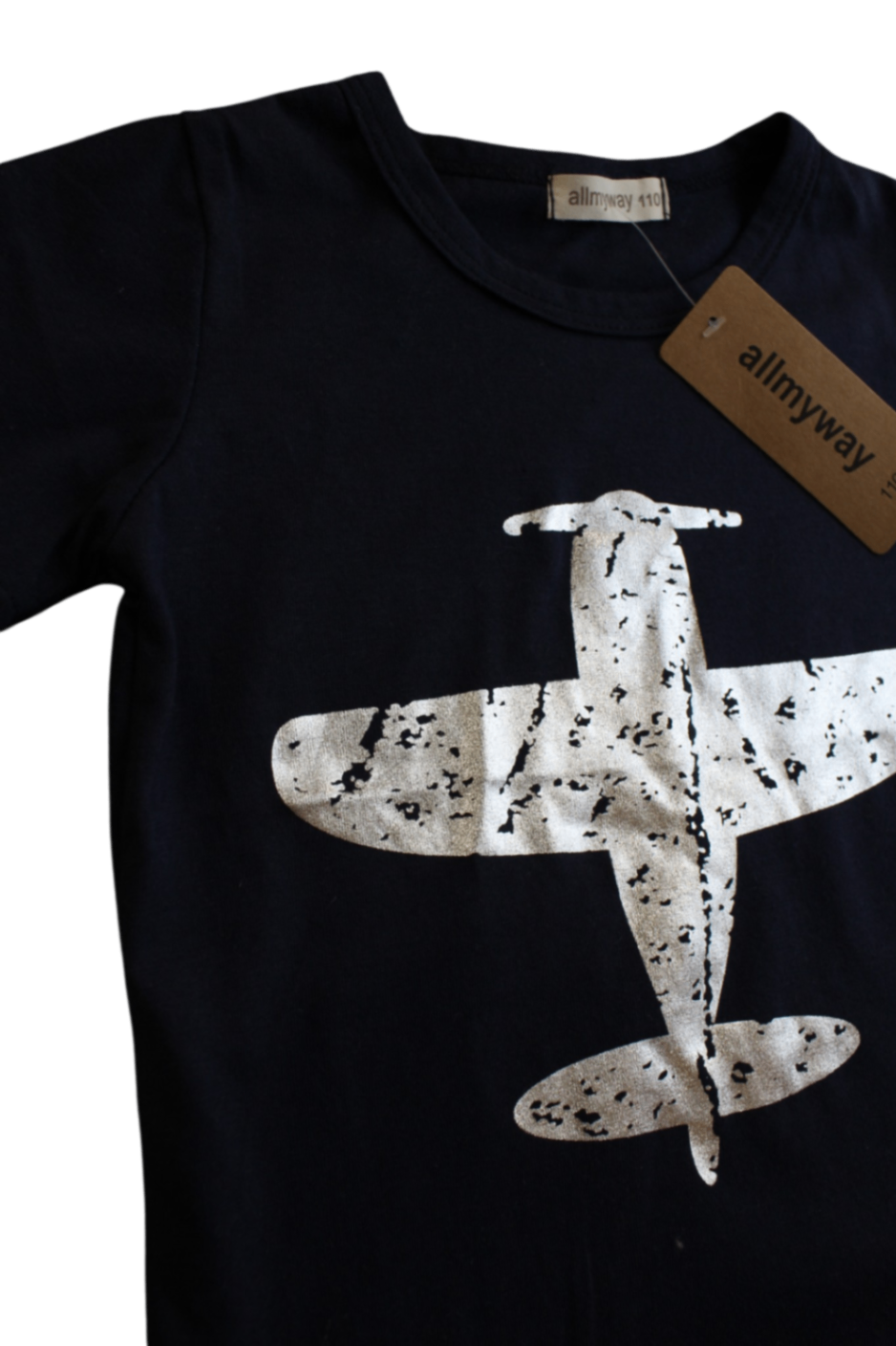 allmyway T-Shirt, Navy, 4-5