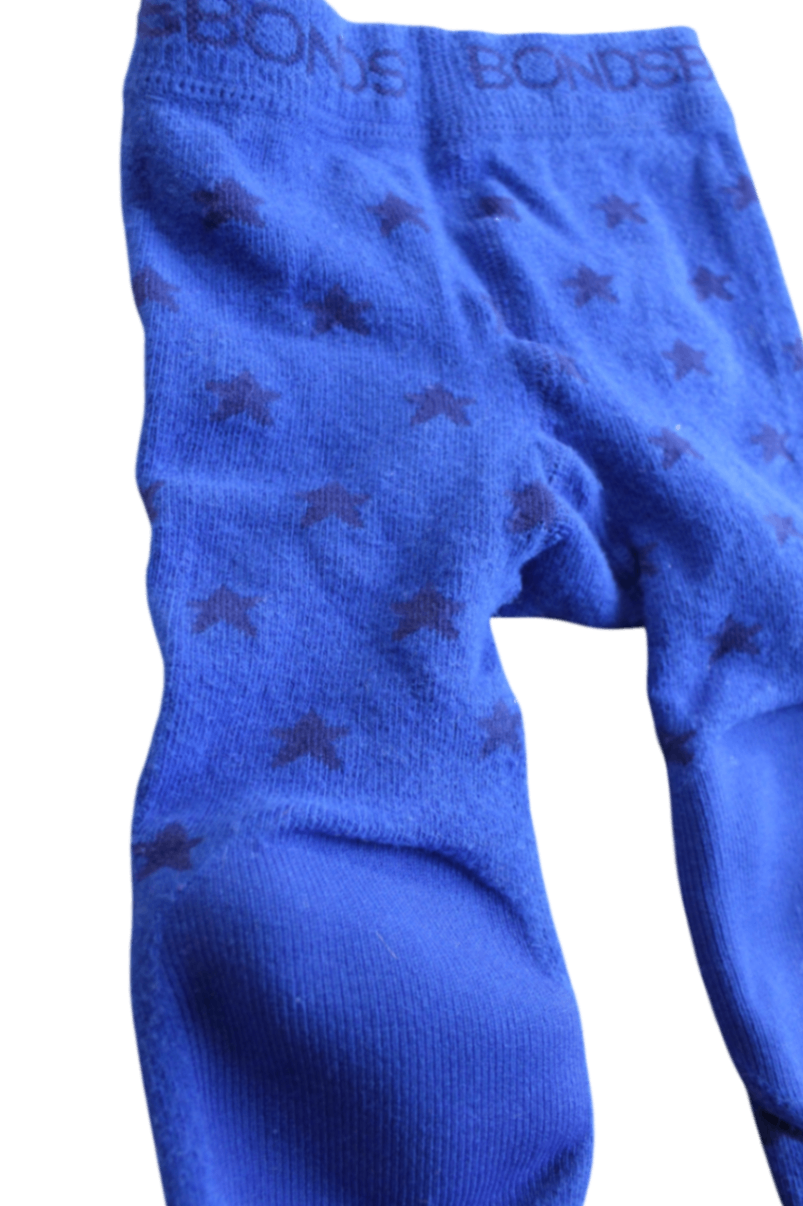 Bonds Knit Leggings, Blue, 000